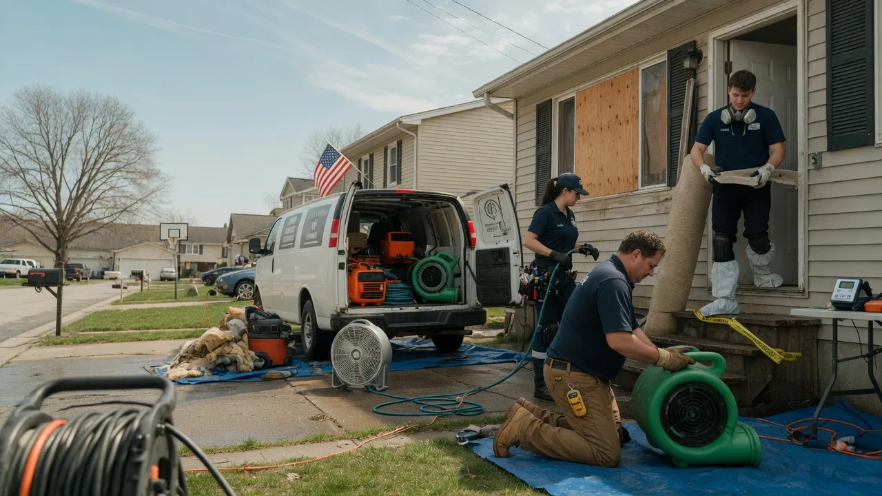 Water Damage Restoration in Mcclure, OH near me